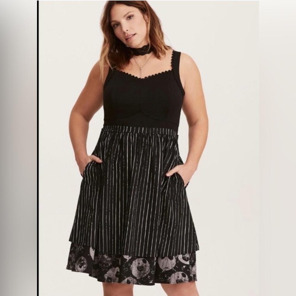 Torrid A nightmare before Christmas dress .